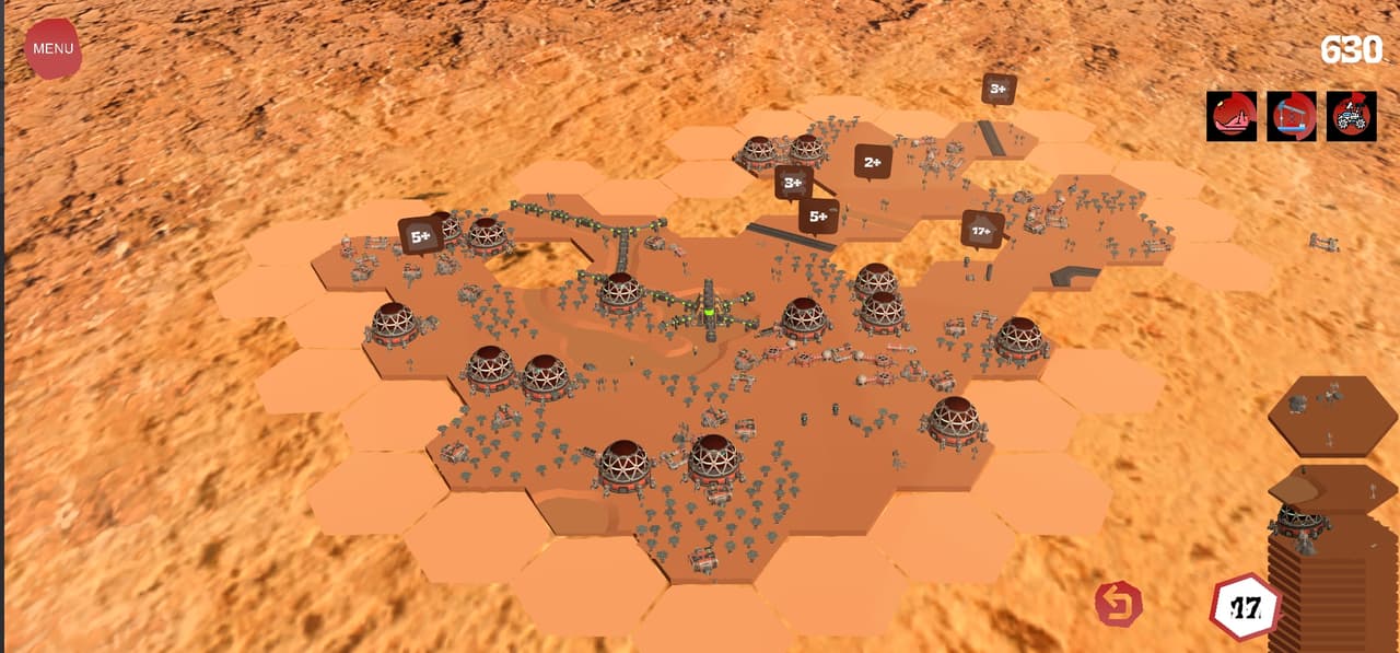 MarsHex - grow your colony on Mars screenshot 3