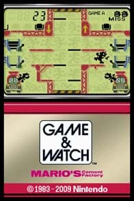 Game & Watch: Marios Cement Factory screenshot 2