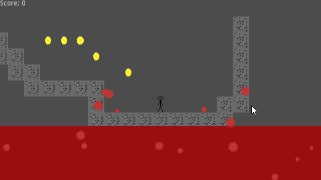 Ludum Dare 42: Lava Escape screenshot 3