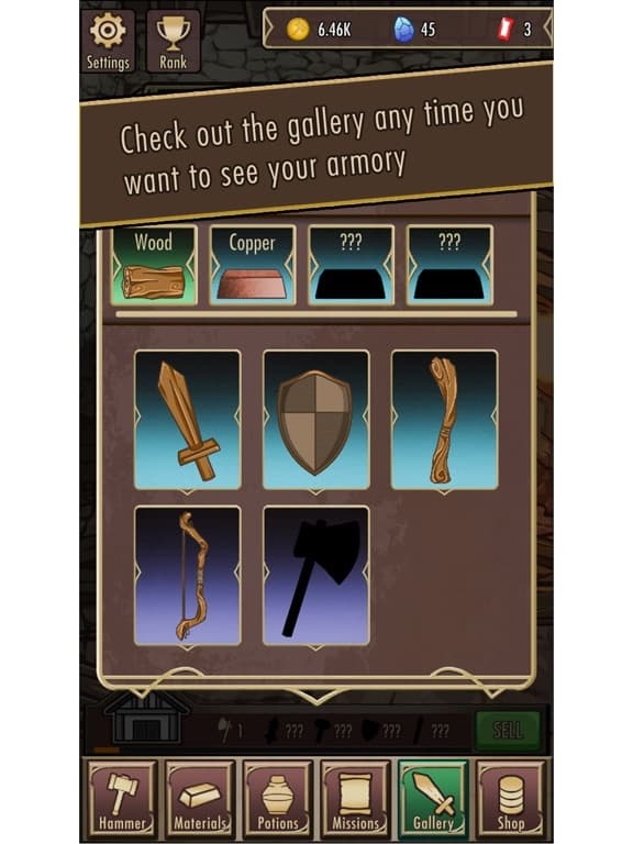Medieval Clicker Blacksmith screenshot 5