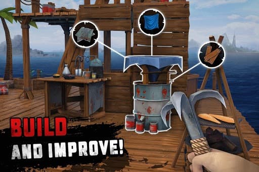Ocean Nomad - Survival on Raft screenshot 4