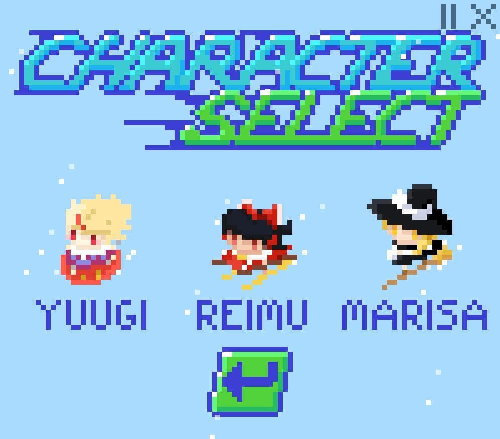 Touhou Super Ski screenshot 3