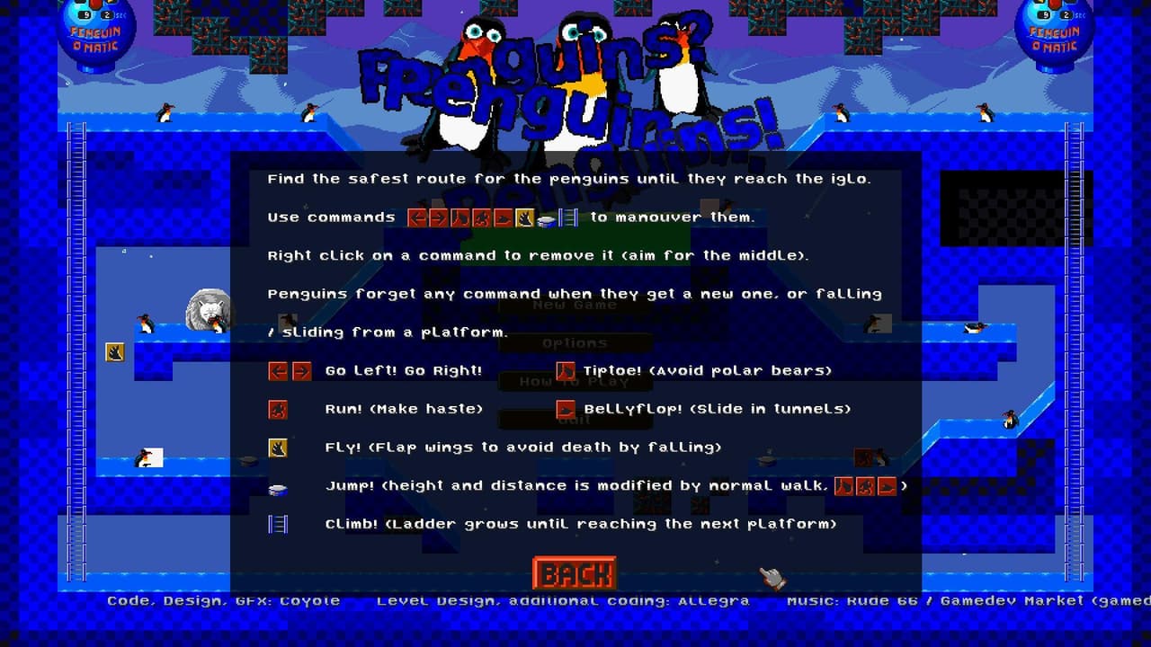 Penguins (LtCoyote) screenshot 2