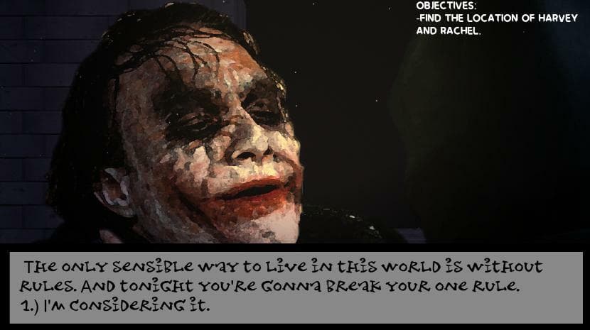Joker Interigation (Dark Knight)