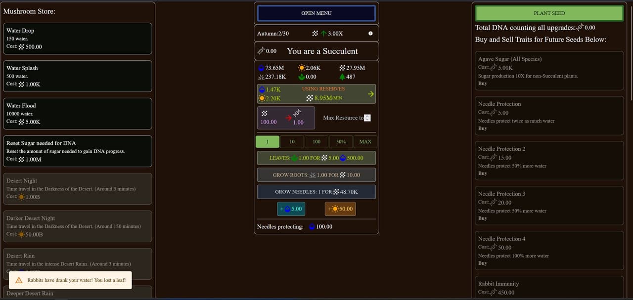 Idle Plant Game