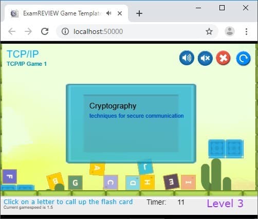 CramFLASH TCP/IP Random Flashcard App screenshot 3