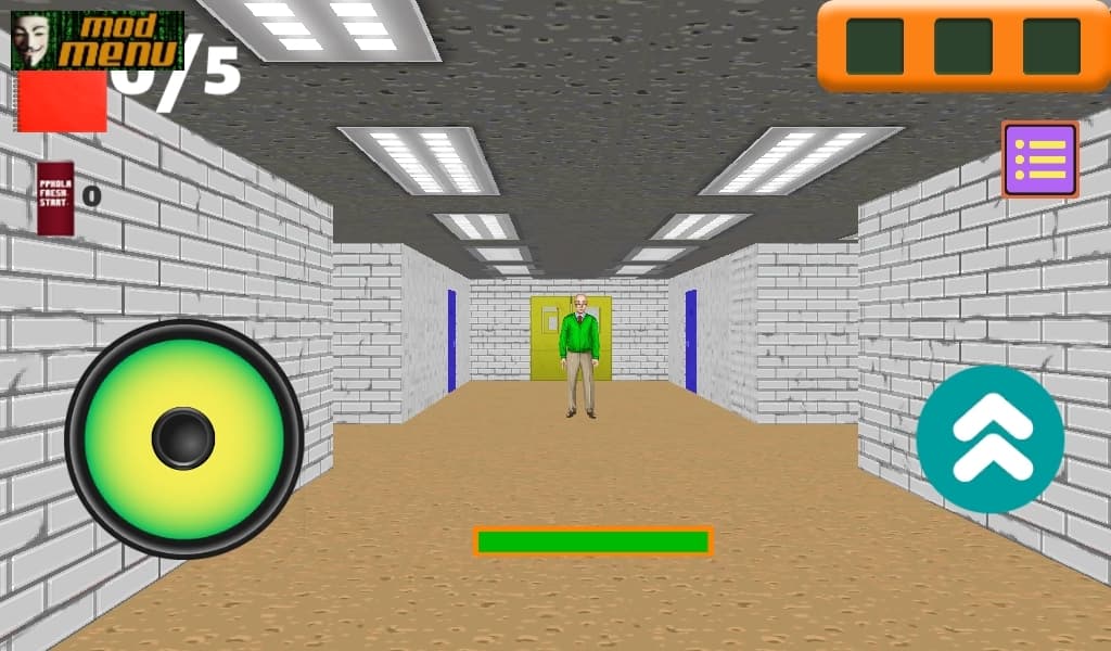 Baldis Basics School of Mathematics mod menu screenshot 4