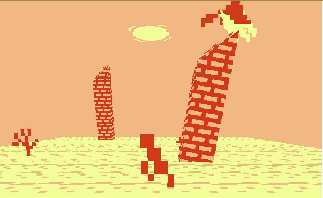 Here Once Stood a Man