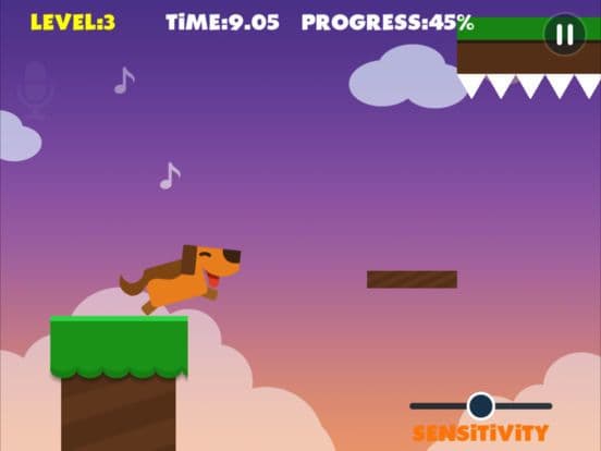Jump Dog - Best Audio Control Game