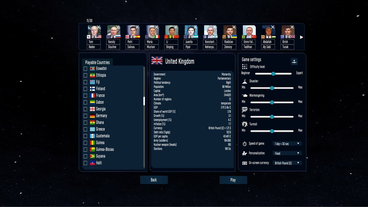 Geo-Political Simulator 5 screenshot 4