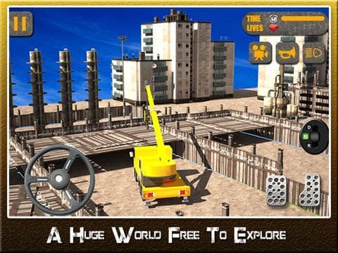 Construction Truck Simulator: Extreme Addicting 3D Driving Test for Heavy Monster Vehicle In City screenshot 2