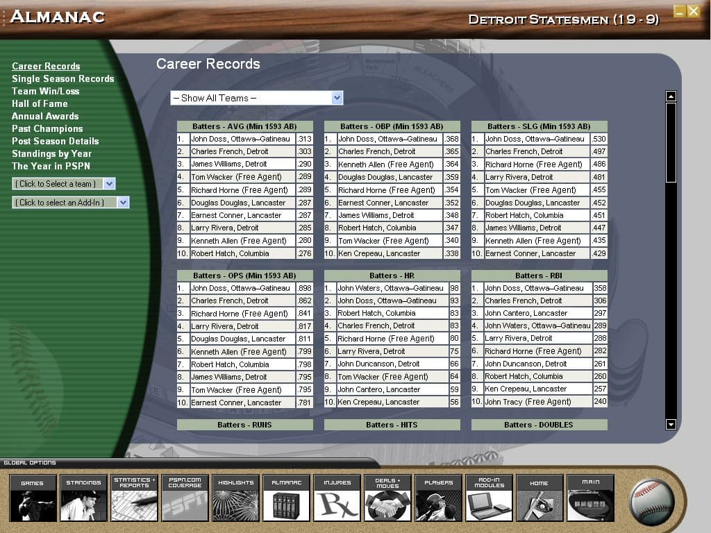 PureSim Baseball 2004 screenshot 2