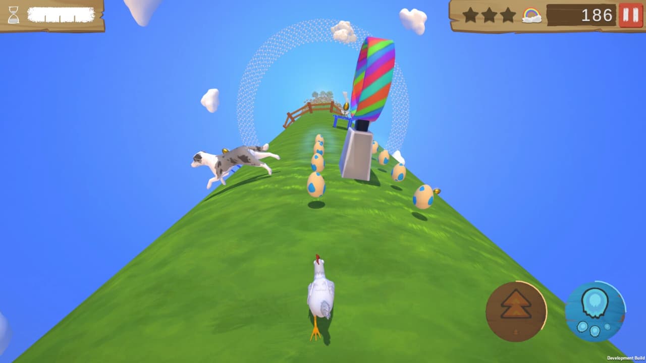 Super BAWK BAWK Chicken screenshot 2