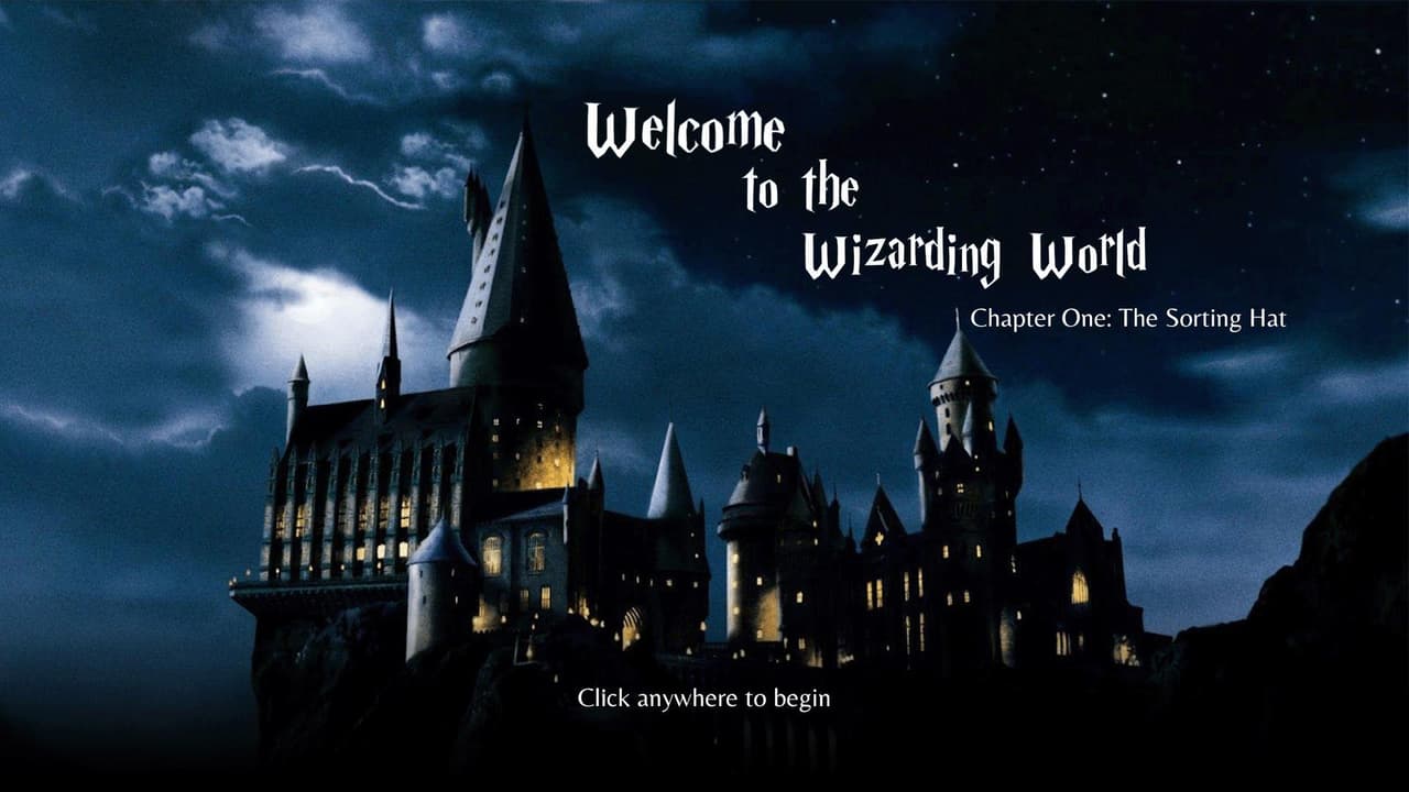 Welcome to the Wizarding World (Chapter One: The Sorting Hat)