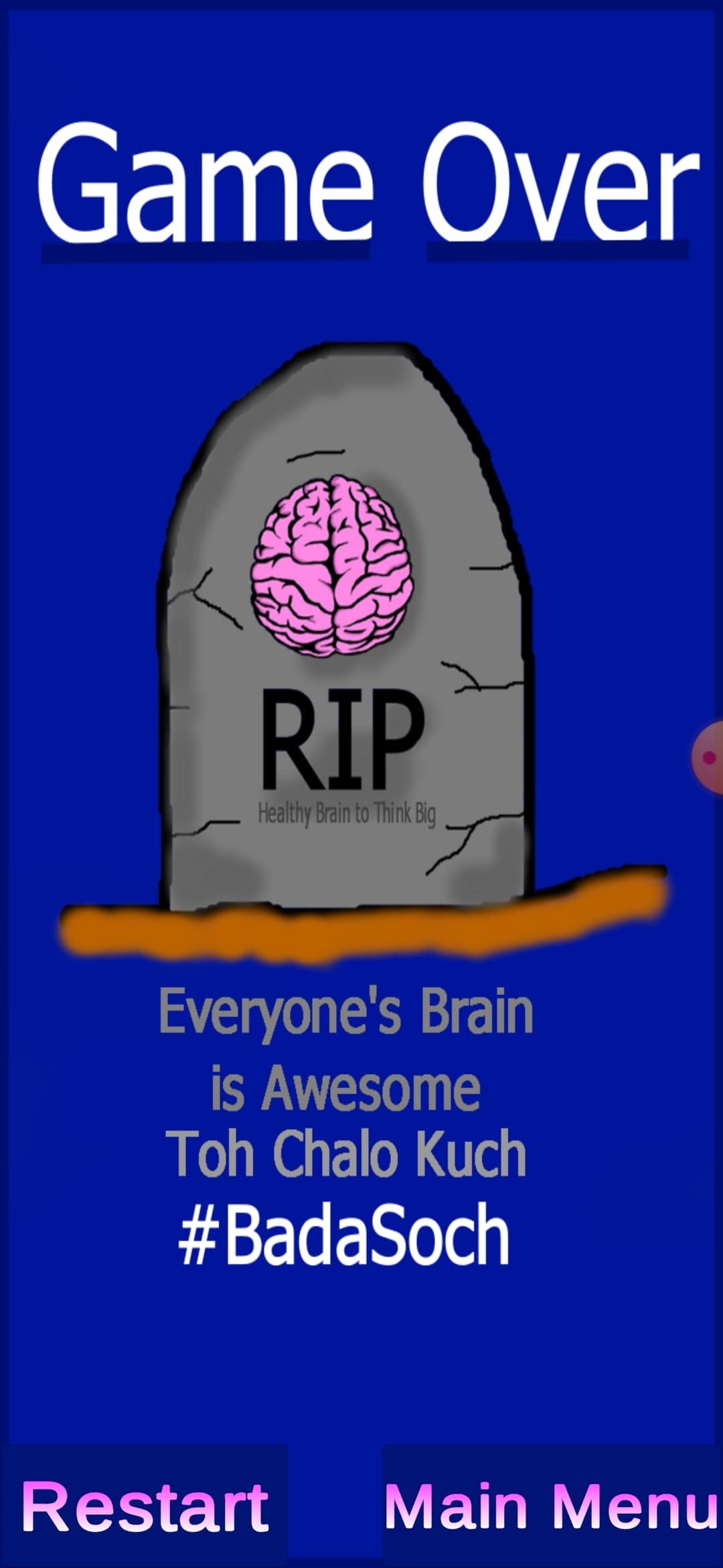 Healthy Brain to Think Big