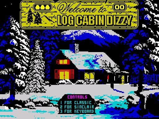 Log Cabin Dizzy (ZX Spectrum Edition) screenshot 3