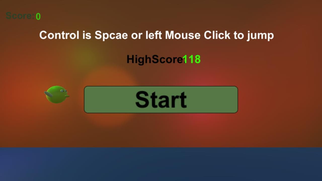 FlappyBird3D (MohamedAhmed_محمد احمد) screenshot 3
