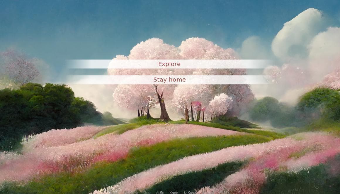 Their Last Spring (Buddy up Jam: Winter 2023 and Blossom VN Jam 2023) screenshot 4