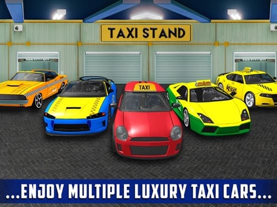 Radio Taxi Driving Game 2021
