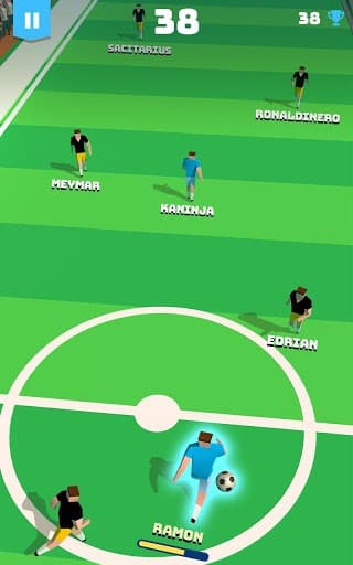 Soccer Hero - Endless Football Run screenshot 2