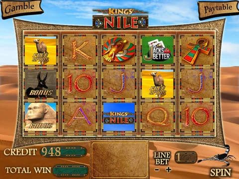 Kings Nile Slot Machine ===3D=== screenshot 2