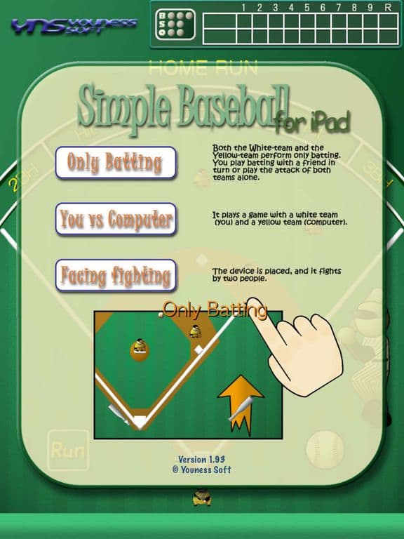 SimpleBaseball F for iPad