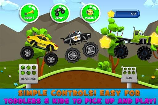 Monster Trucks Game for Kids 2 screenshot 6