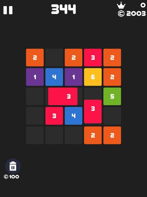 Tetra Number Smash :Tap Puzzle screenshot 2