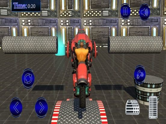 Superhumans Hoverbike Stunt screenshot 3