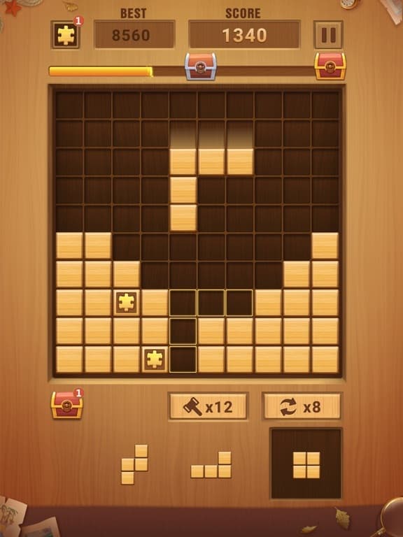 Block Puzzle Wood Puzzle Game screenshot 2