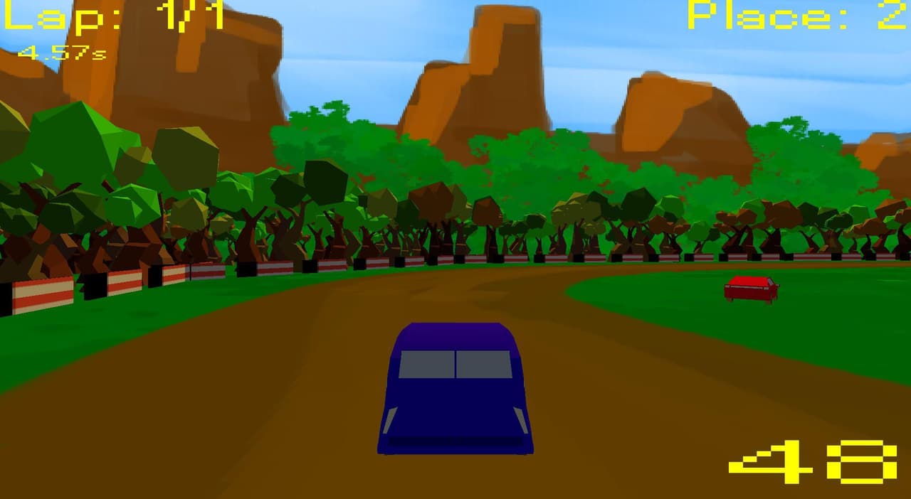 80s Racing Game screenshot 3