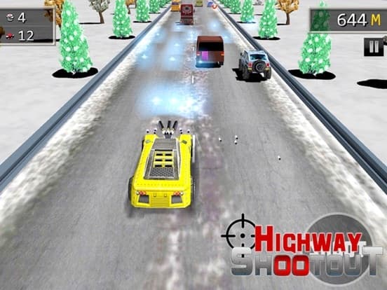 Highway Car Shooting Rider screenshot 5