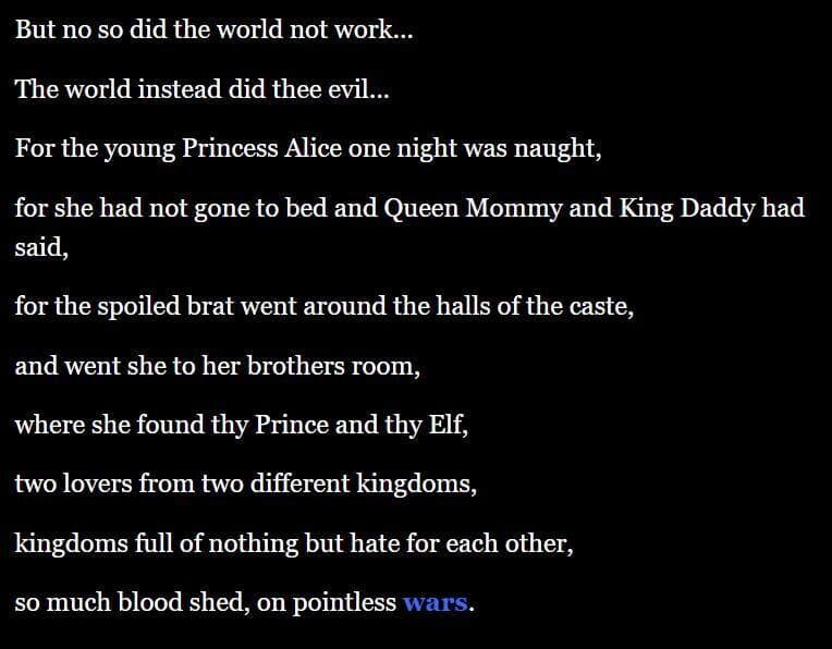 The Elf Who Came at Night