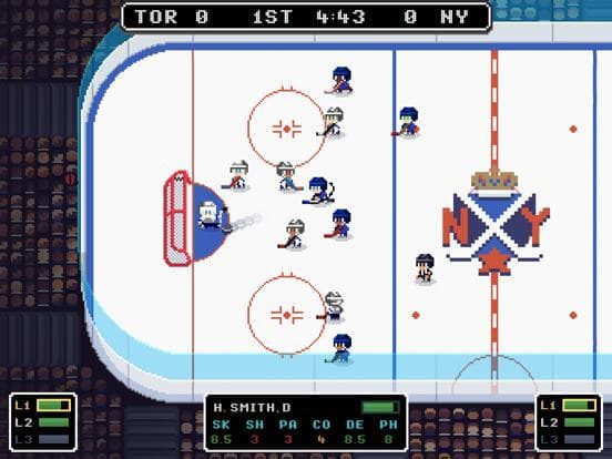 Ice League Hockey screenshot 2