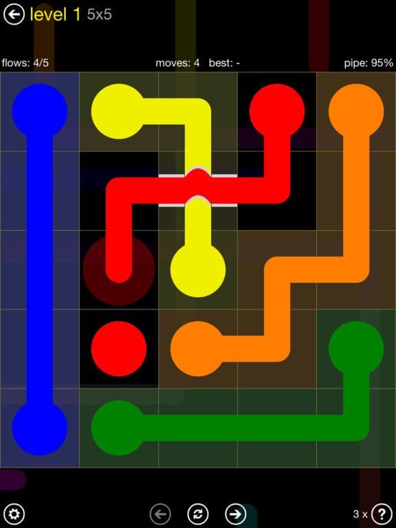 Flow Free: Bridges screenshot 2