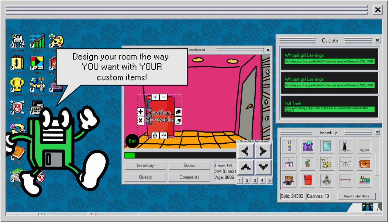 myFloppy Online! screenshot 4