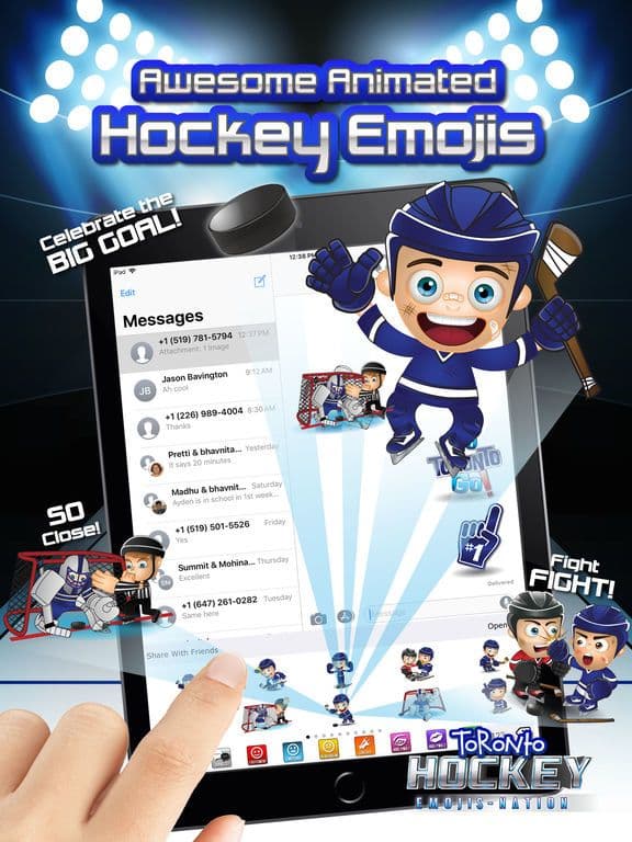 Toronto Hockey Emojis screenshot 3