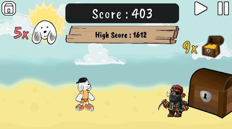 Mr.Puppy Run - Treasure Hunt screenshot 4