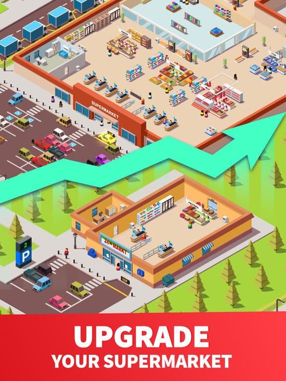Idle Supermarket Tycoon - Shop screenshot 5