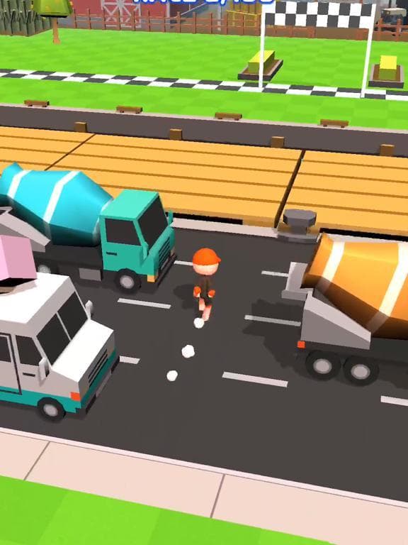 Crossy Race 3D screenshot 4