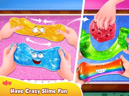 Glitter Slime Maker - Crazy Slime Fun screenshot 6