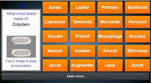 Top 200 Drug Matching Game screenshot 2
