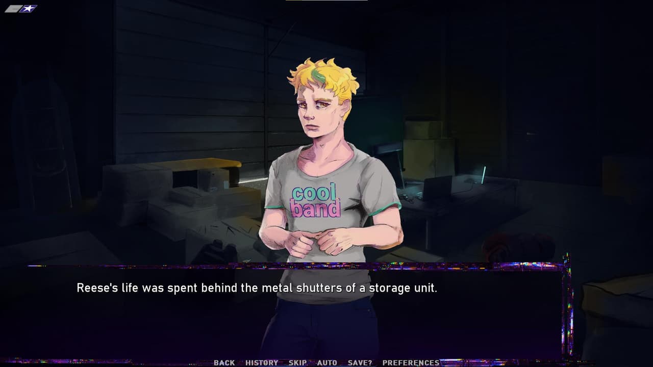 Ghost Economy (VNRPG demo) screenshot 2
