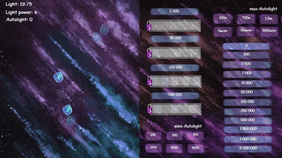 Galaxy clicker (itch) (Game Sunlight)