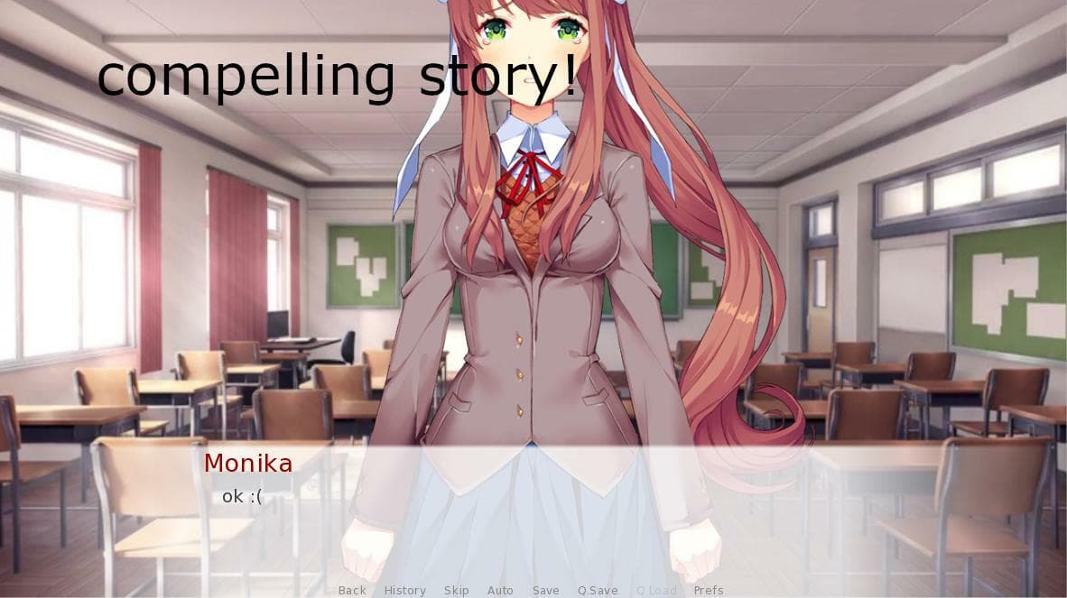 Mario Mario Literature Club screenshot 2