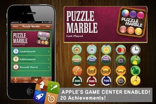 Puzzle Marble Free screenshot 4