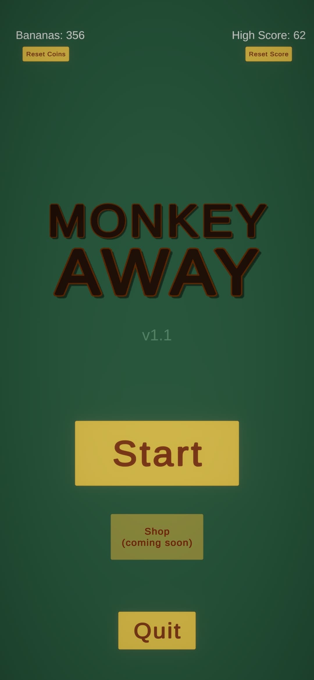 MONKEY AWAY