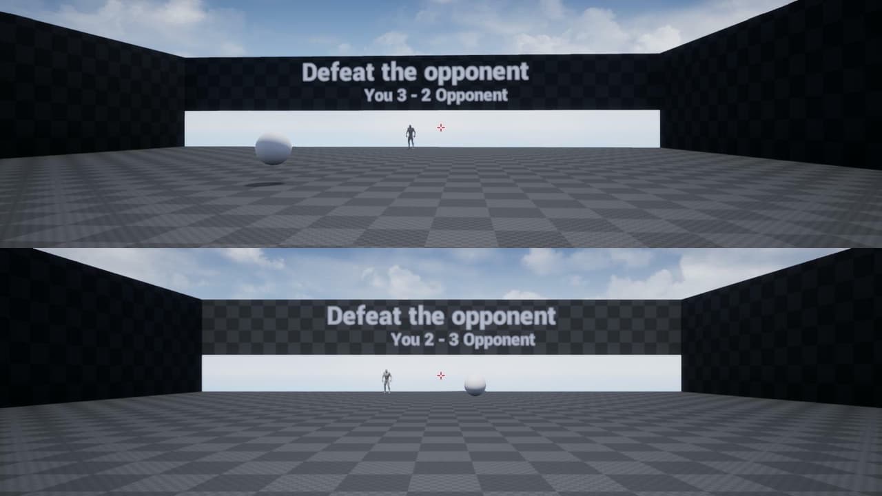 First Person Pong screenshot 2