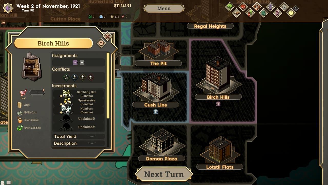 The Commission 1920: Organized Crime Grand Strategy screenshot 2