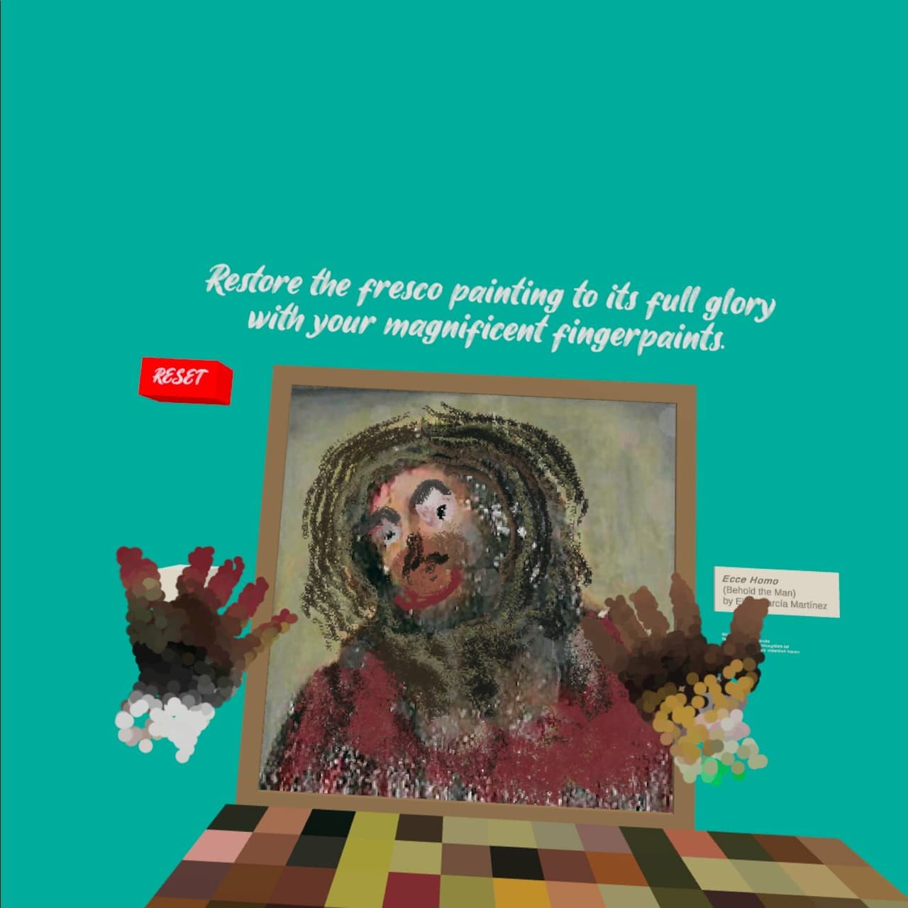 Fingerpaint Art Restoration (VR - Oculus Quest) screenshot 5